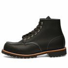 Red Wing Men's 8-Inch Roughneck Boot in Black Oil Slick
