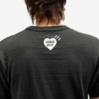 Human Made Men's Drawn Hearts T-Shirt in Black