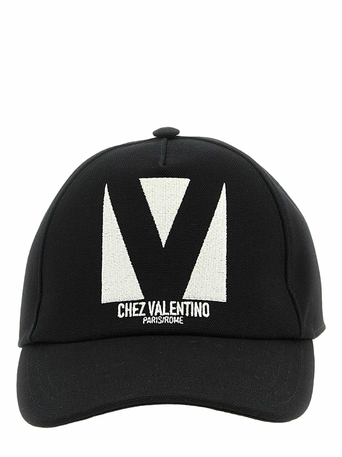 Valentino Black Valentino Garavani VLTN Cap Valentino Garavani