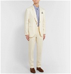 Brunello Cucinelli - Cream Linen Suit Trousers - Cream
