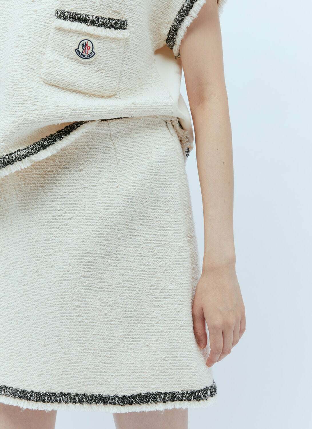 Moncler Tweed Mini Skirt