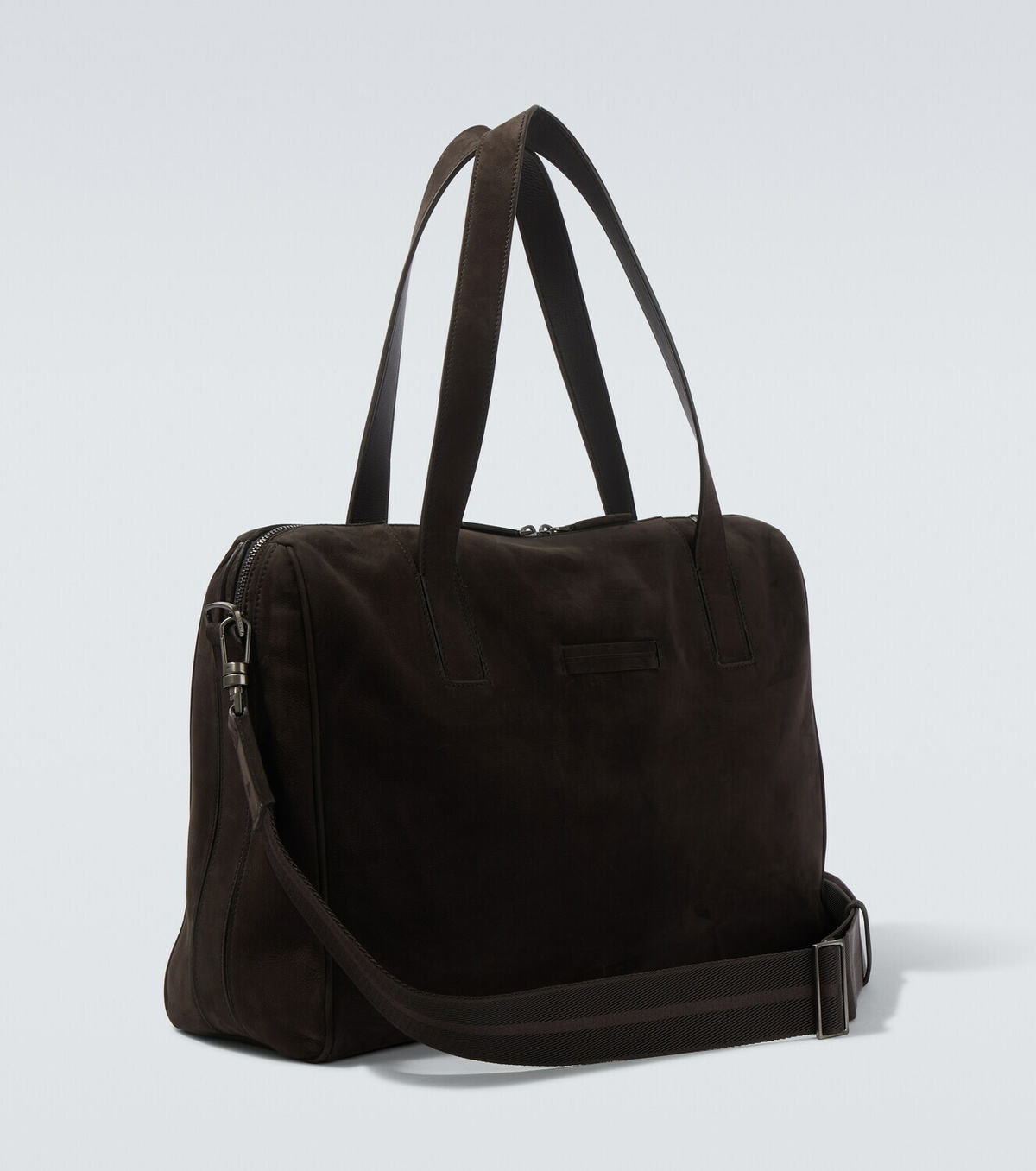 Zegna Leather duffel bag