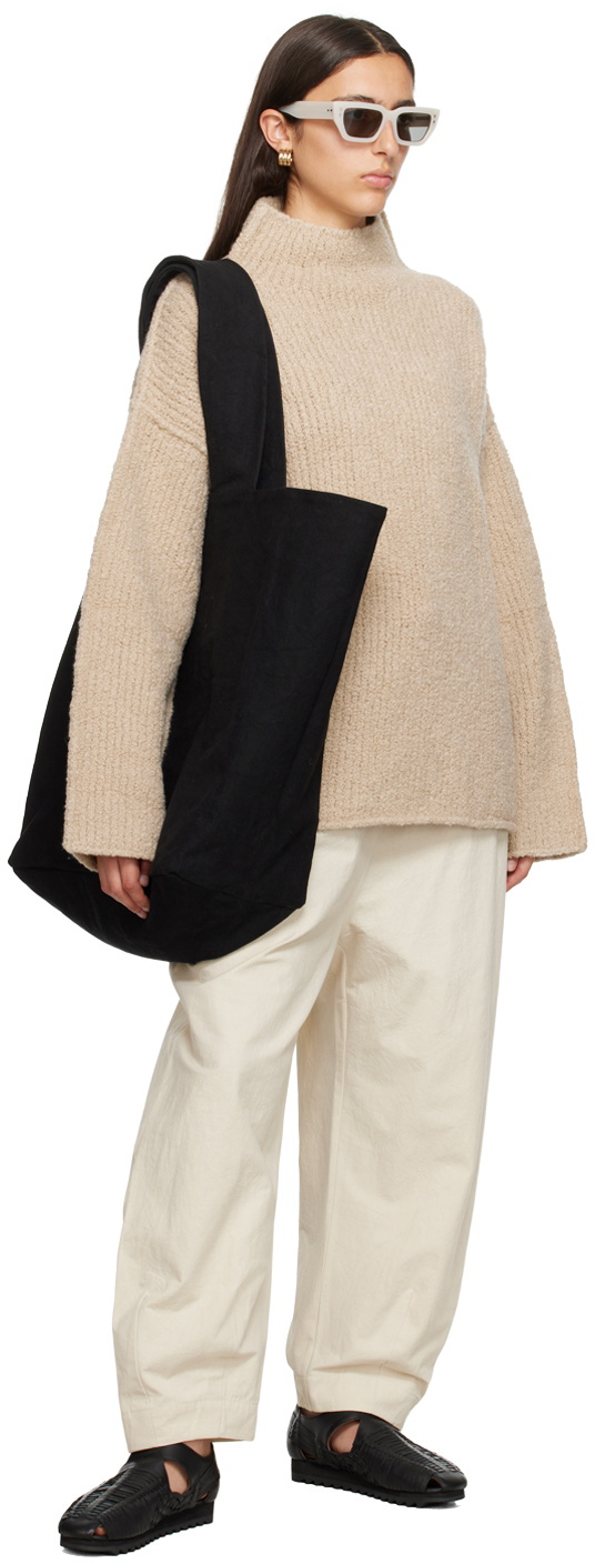 Lauren Manoogian Washed Tote in Black main image 1