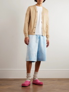 Comme des Garçons SHIRT - Brett Westfall Intarsia-Knit Cardigan - Neutrals