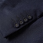 Officine Generale Pinstripe Flannel 375 Flap Pocket Jacket