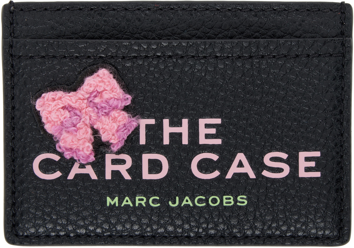 ◇MARC JACOBS◇ Glitter J Marc Card CaseSilver Marc Jacobs Silver 'The Galactic Glitter J Marc' Card Holder
