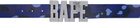 BAPE Blue Color Camo Bape Leather Belt