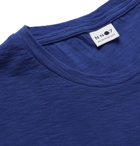 NN07 - Aspen Slub Cotton-Jersey T-Shirt - Blue