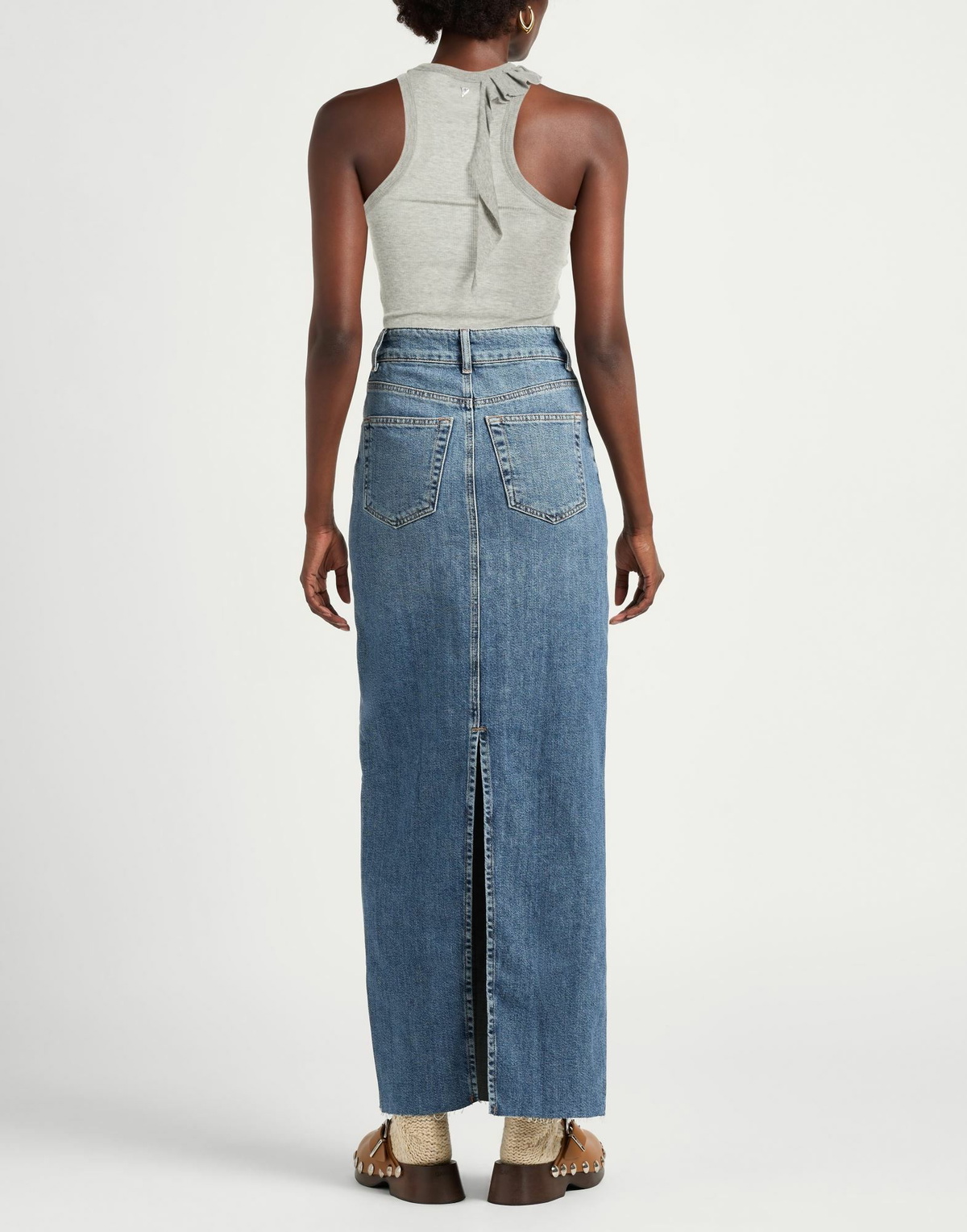Dondup Womens Tank top in Grey