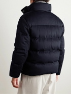 Loro Piana - Giulio Quilted Storm System® Cashmere Down Jacket - Blue