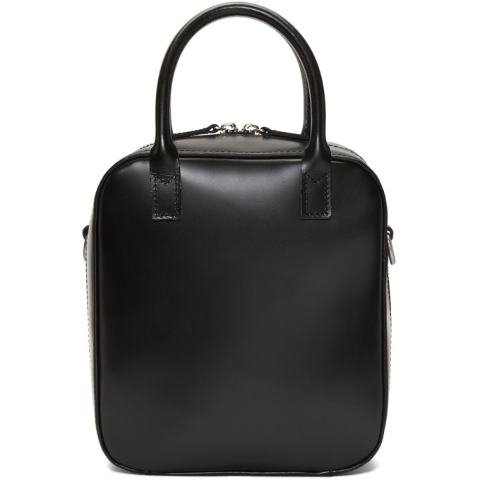 Junya Watanabe Black Steer Glass Leather Bag Junya Watanabe