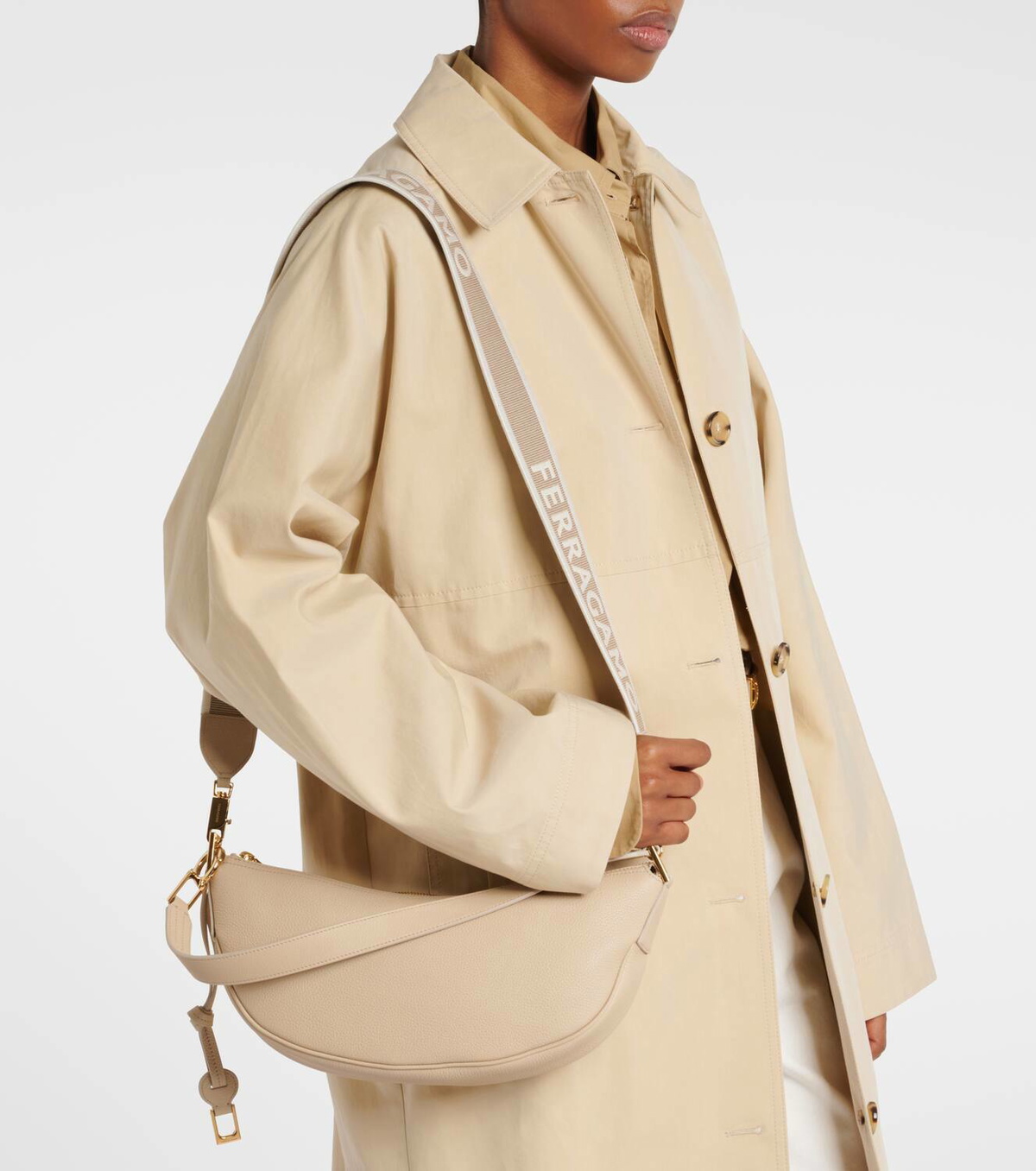 Ferragamo Smile Small leather shoulder bag Salvatore Ferragamo