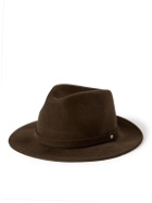 Lock & Co Hatters - Wool-Felt Fedora Hat - Brown