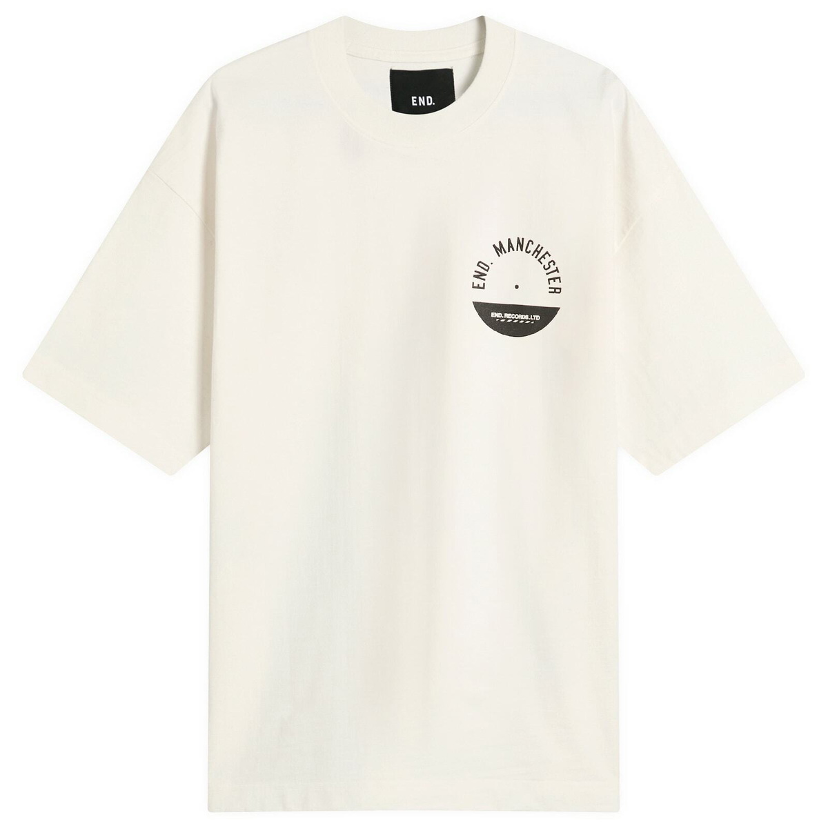 END. City Series 2.0 Manchester T-Shirt in Ecru