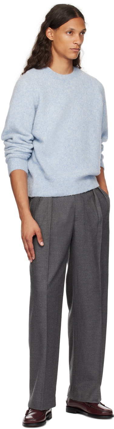 Dunst Blue Shaggy Dog Sweater