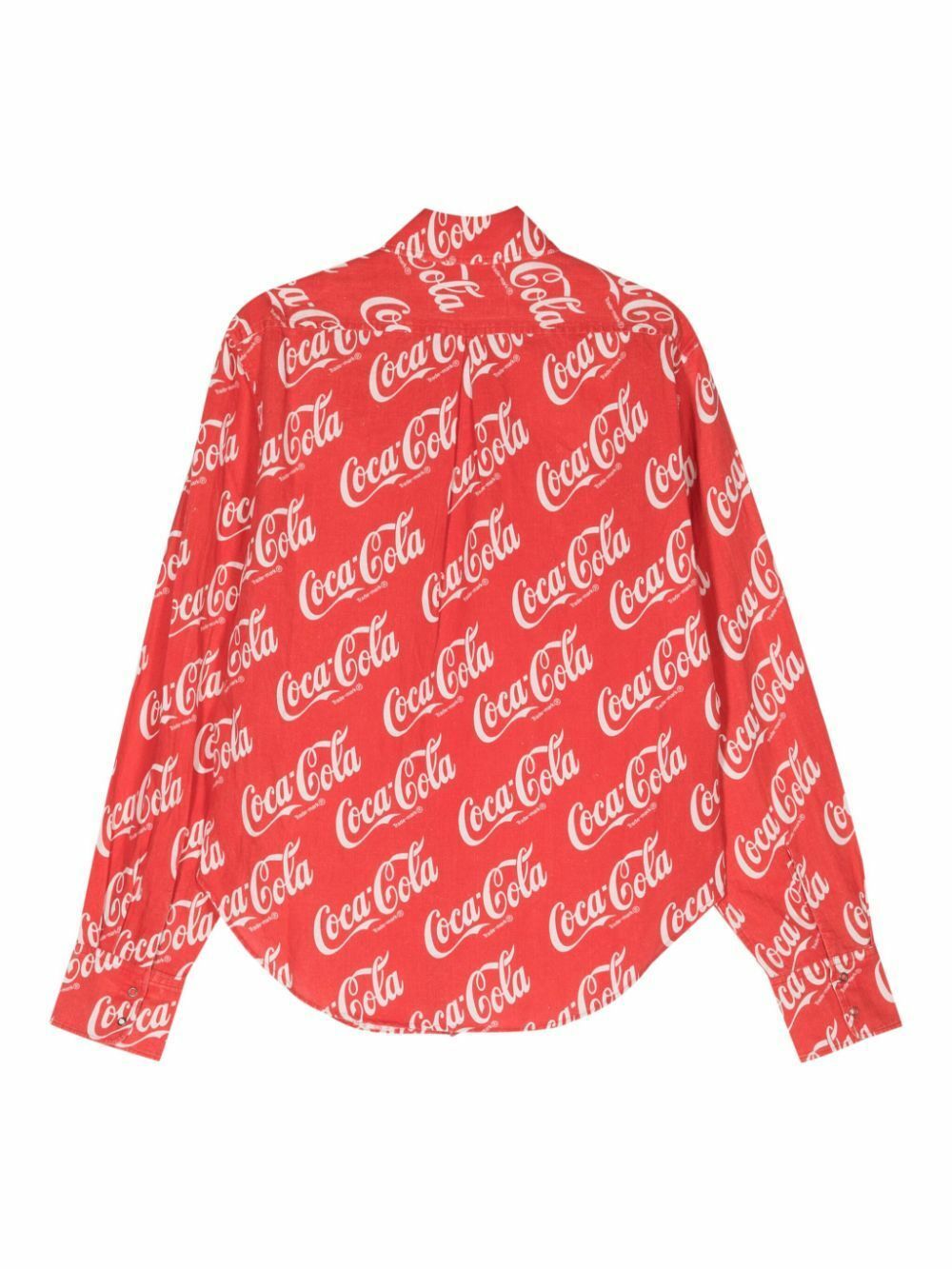 ERL X Coca-Cola Logo-Print Shirt