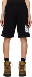Givenchy Black Drawstring Shorts