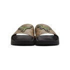 Coach 1941 Brown and Black Signature C Rexy Pool Slides
