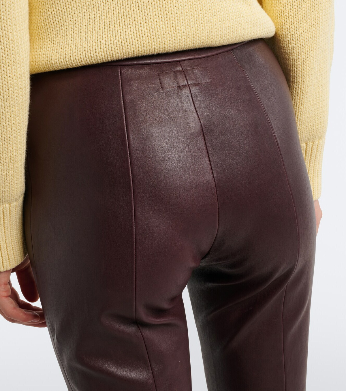 Stouls Icham leather flared pants