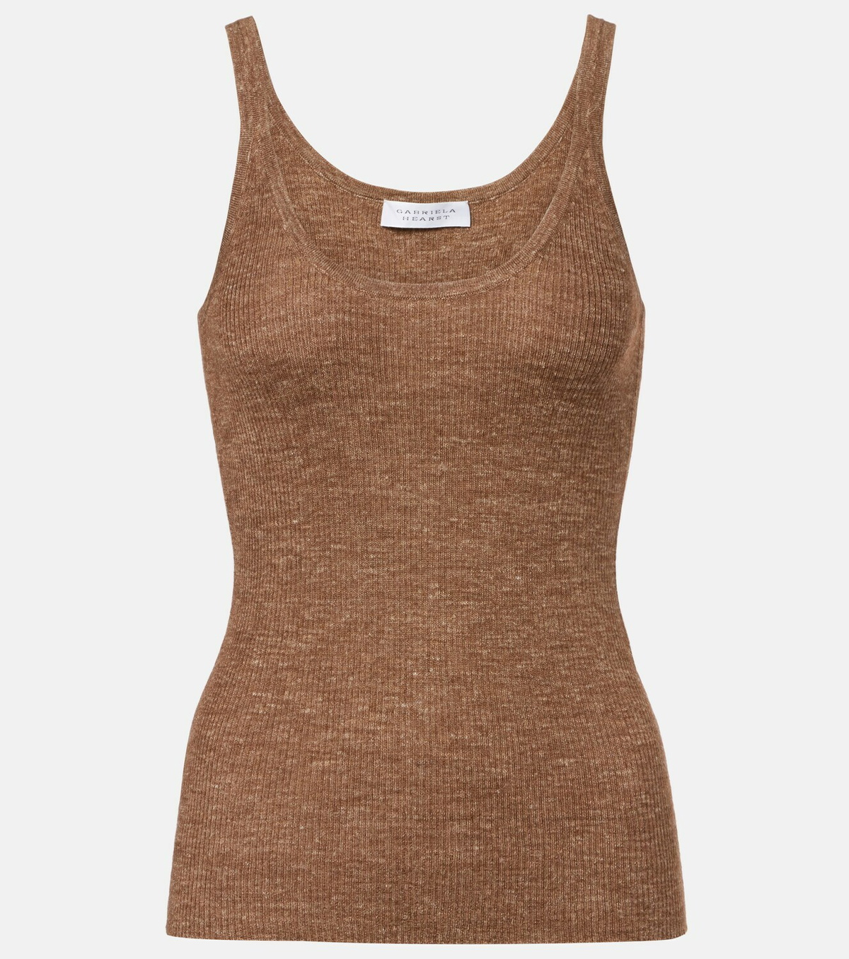 Gabriela Hearst Cinxia cashmere, silk, and hemp tank top