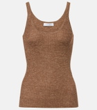 Gabriela Hearst Cinxia cashmere, silk, and hemp tank top
