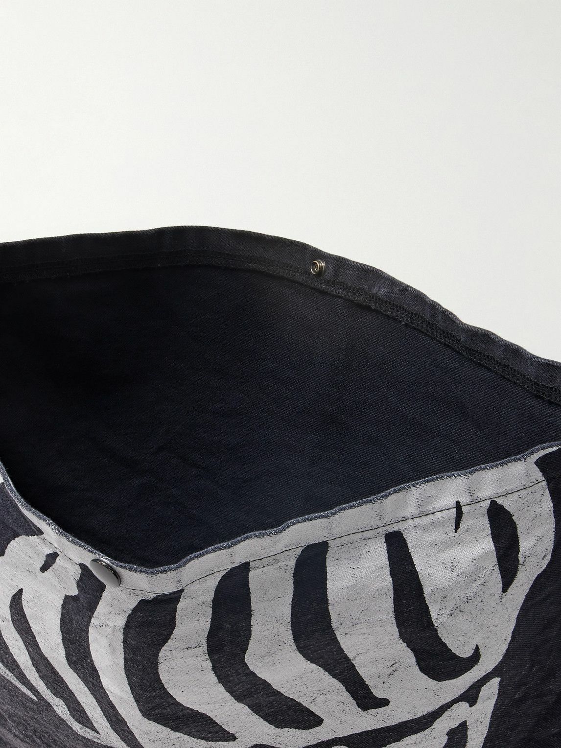 KAPITAL - Kountry Printed Denim Tote Bag KAPITAL