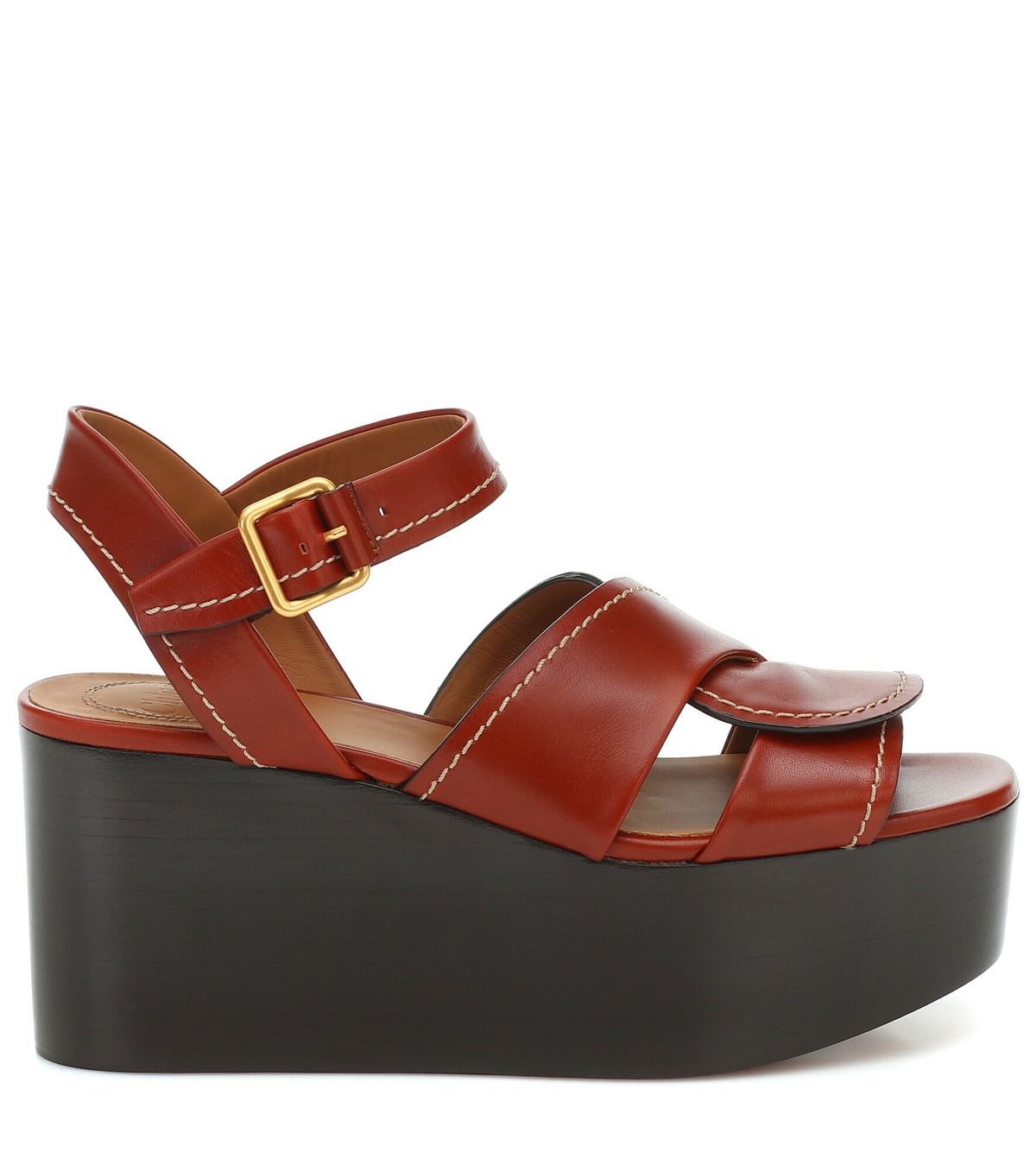 Chloe Candice leather platform sandals Chloe