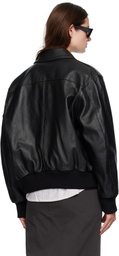 COOR Black A2 Leather Jacket