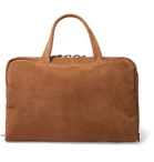 Álvaro - Álvaro 47 Suede Holdall - Brown