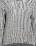 Alessia Santi Womens Sweater in Grey