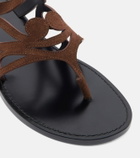 Pucci Suede gladiator sandals