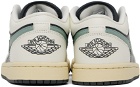 Nike Jordan Navy & Off-White Air Jordan 1 Low Sneakers