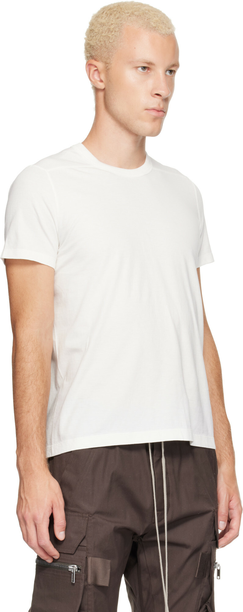 Rick Owens White Tower Short Level T-shirt
