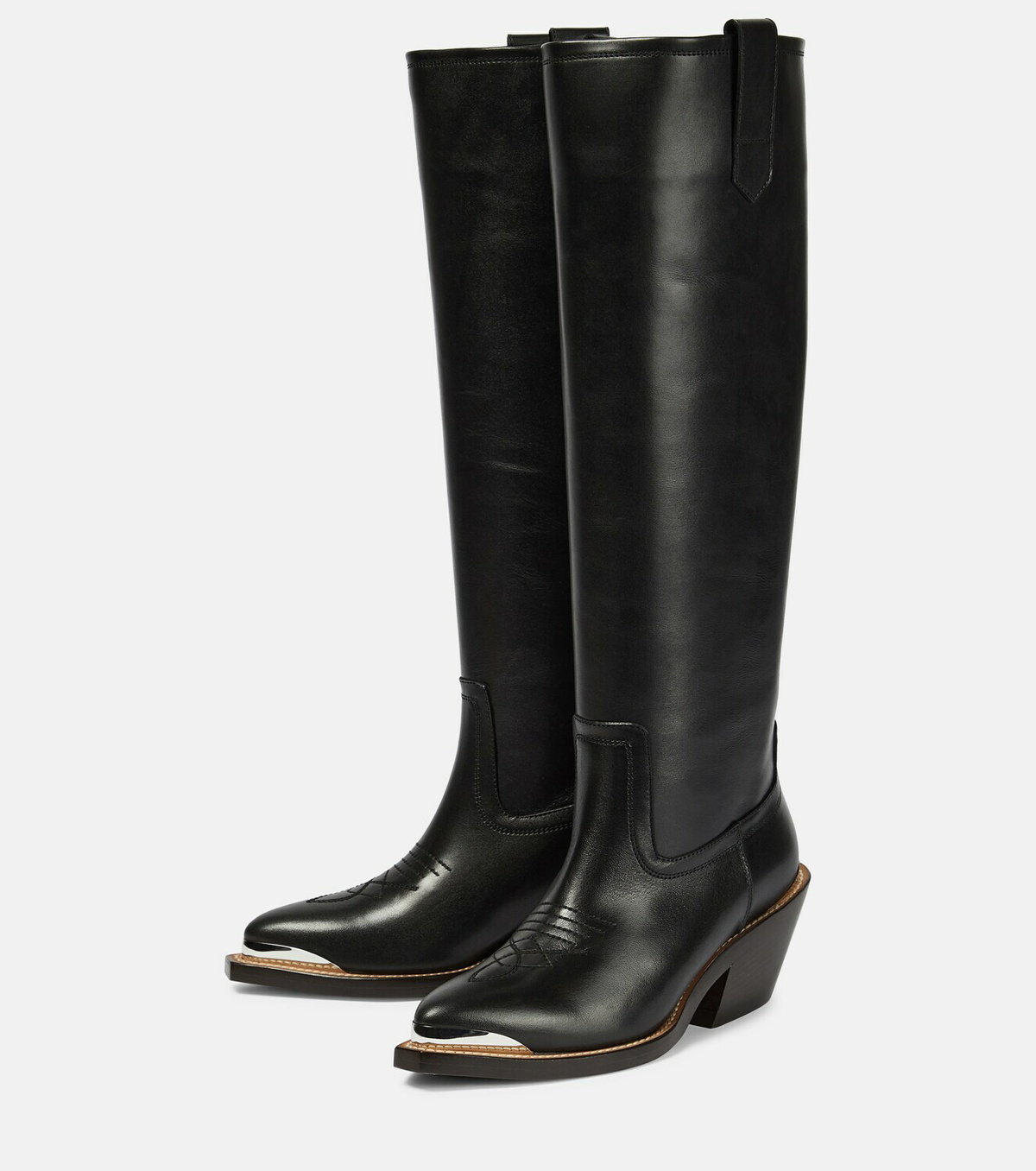 Dorothee Schumacher - Leather knee-high cowboy boots