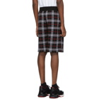 Burberry Black Check Flynn Shorts