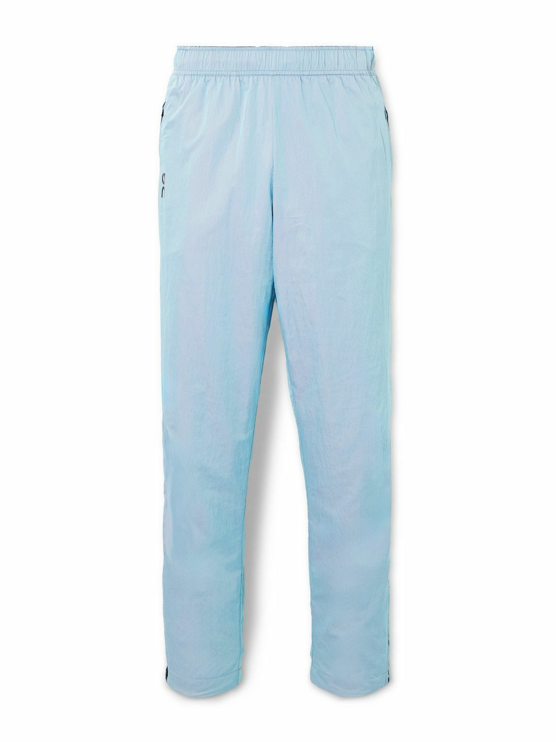 ON - Court Tapered Shell Trousers - Blue