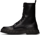 Virón Black Apple Leather 1992Z Boots