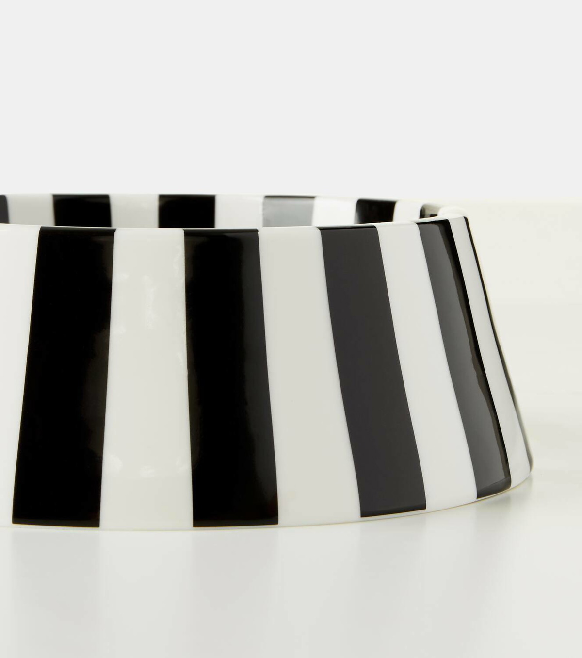 Jonathan Adler Vice Meow striped cat bowl