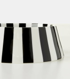 Jonathan Adler Vice Meow striped cat bowl