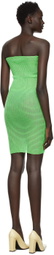A. ROEGE HOVE Green Tube Dress