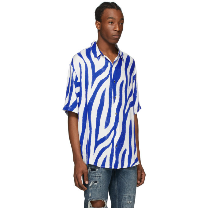 ANIMAL SHORT SLEEVE T-SHIRT - BLUE