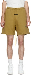 Essentials Khaki Fleece Shorts
