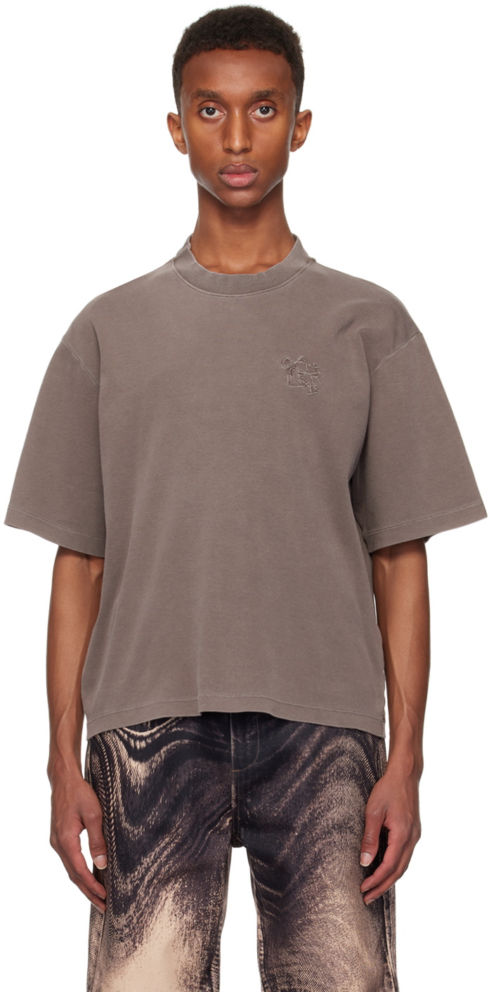 CAMPERLAB Brown Organic Cotton T-shirt
