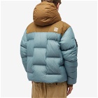 The North Face Men's x Undercover Cloud Down Nupste Jacket in Concrete Grey/Sepia Brown
