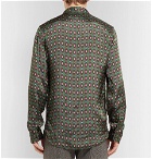 Gucci - Printed Twill Shirt - Green