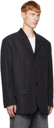 Acne Studios Black Tailored Blazer