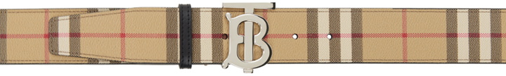Photo: Burberry Beige Check Belt