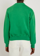 Polo Ralph Lauren Logo-embroidered Cotton Sweatshirt Green