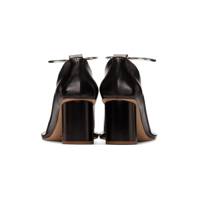 Jil Sander Black Stud Detail Heels Jil Sander