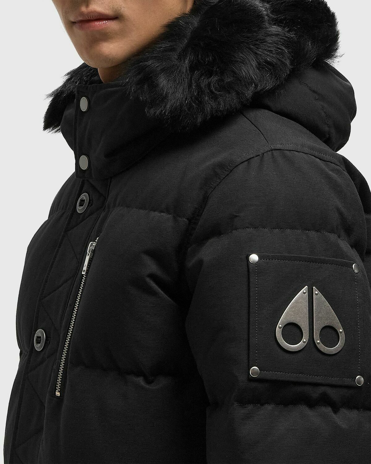 Moose Knuckles ORIGINAL 3Q JACKET Black Mens Down & Puffer Jacket